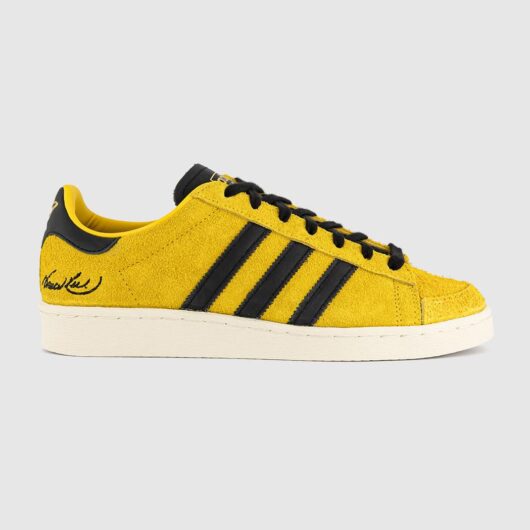 adidas Kids Jabbar Lo 'bruce Lee' Trainers Bruce Lee Yellow Black, 4